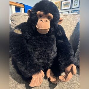 Vintage 1986 Ganz Bros Heritage Collection Chimpanzee Plush Toy